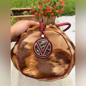 Valentino Garavani Boston Leopard Handbag